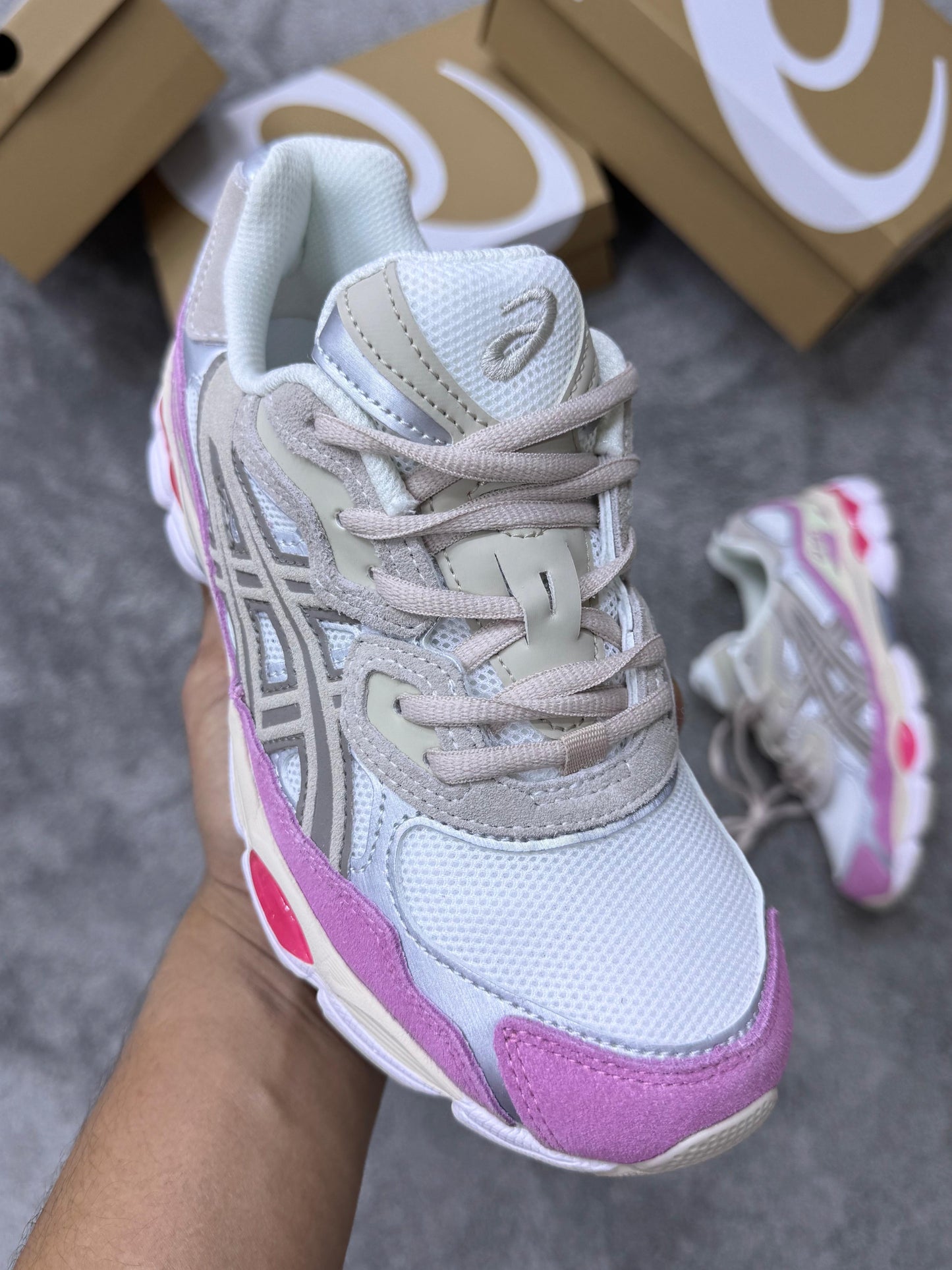 ASICS GEL-NYC ROSA/BLANCO