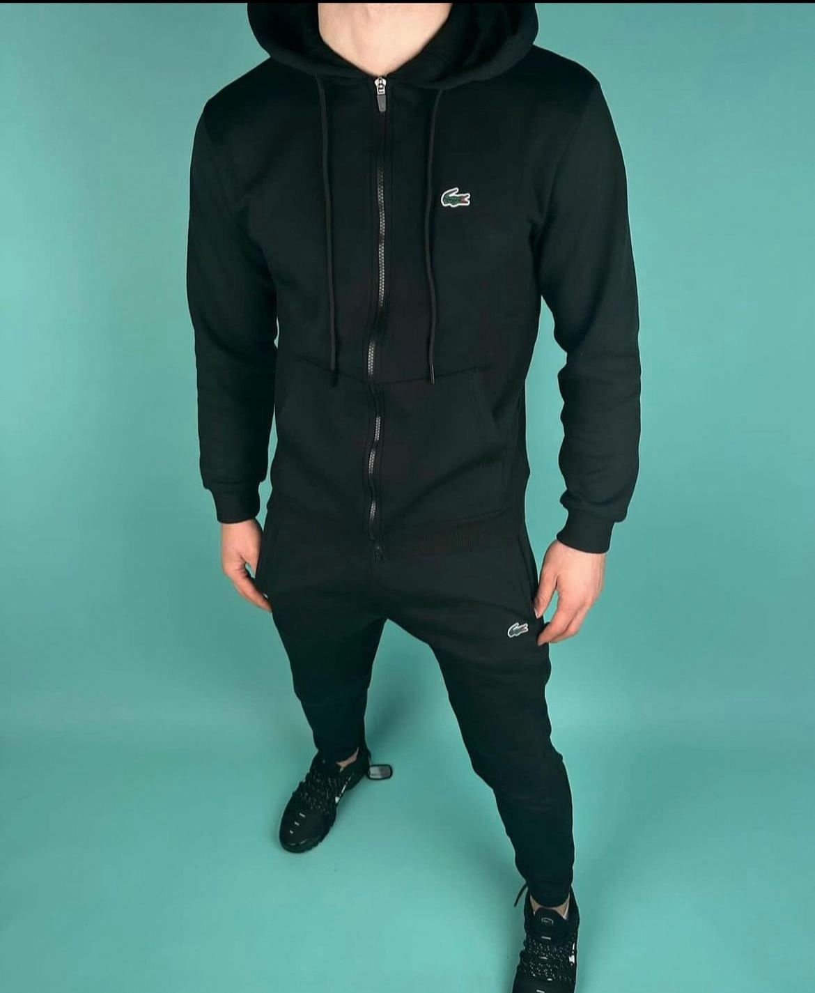 Chándal LaCoste negro