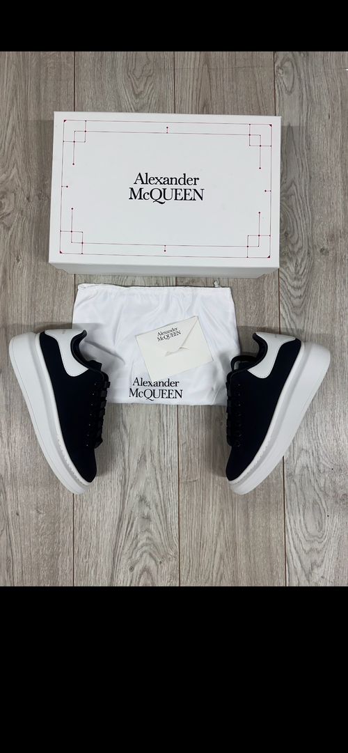 Alexander McQueen black and white