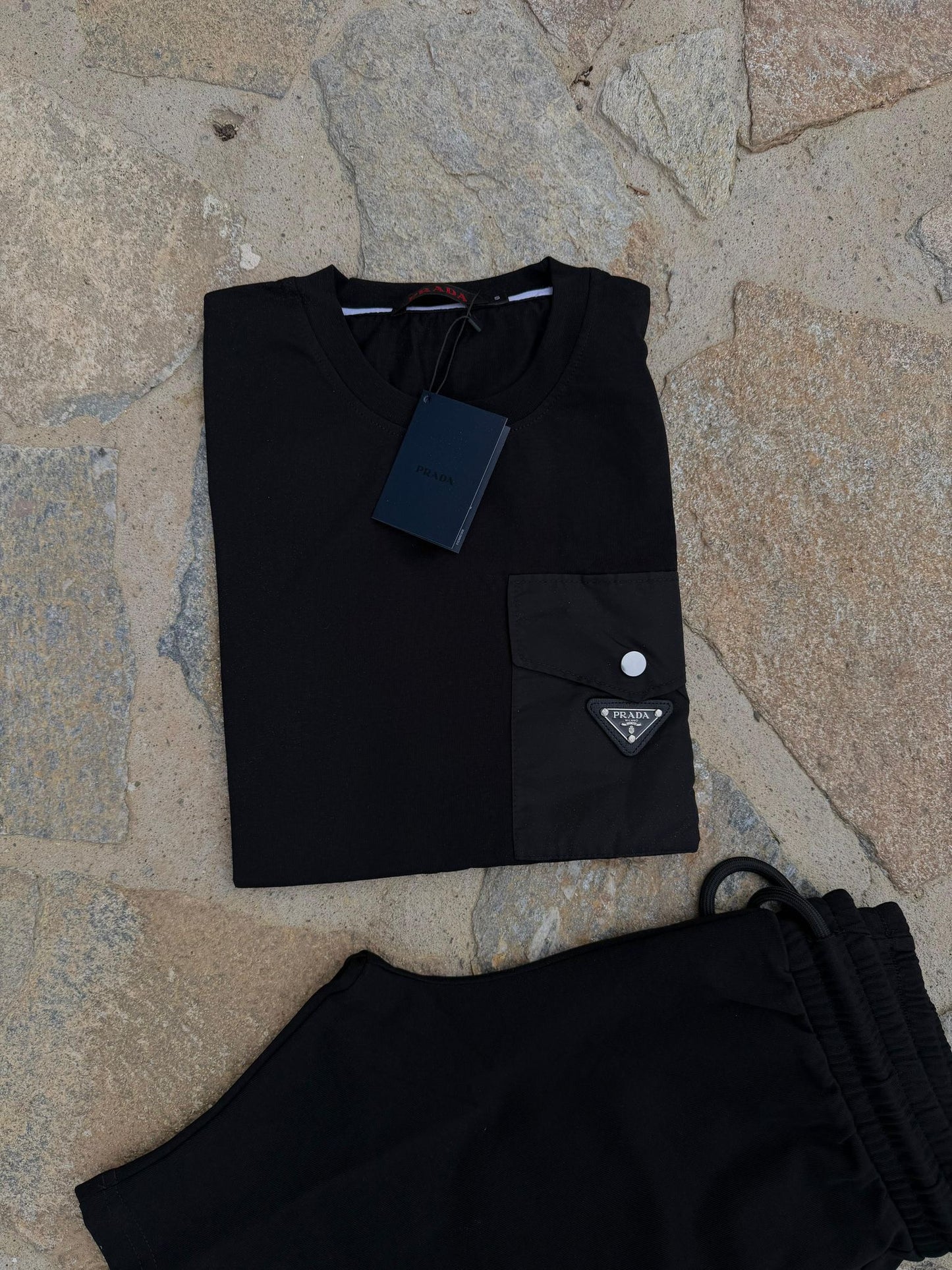 Conjunto de verano Prada negro