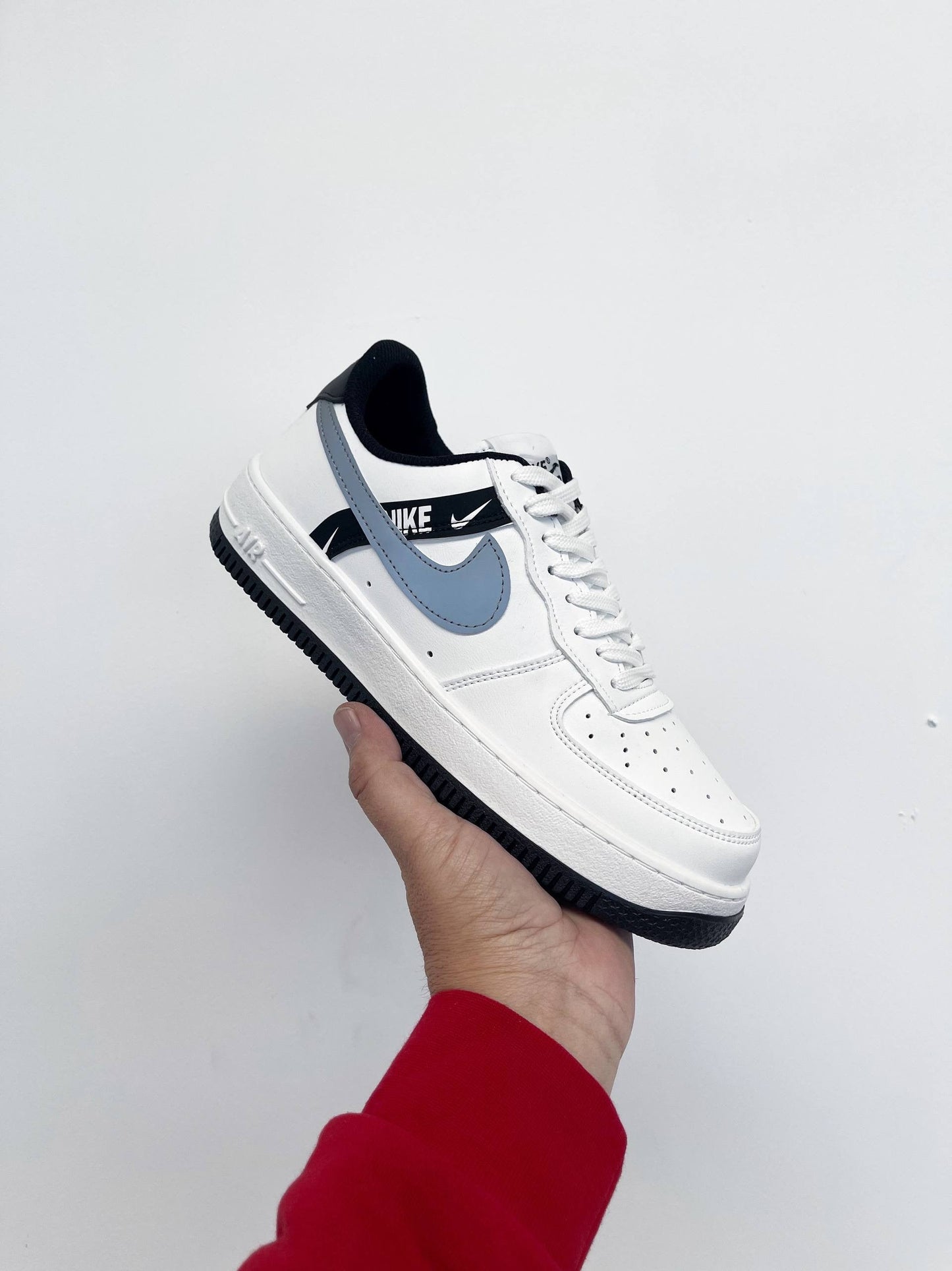 Zapatillas Air Force 1 tira reflectantes