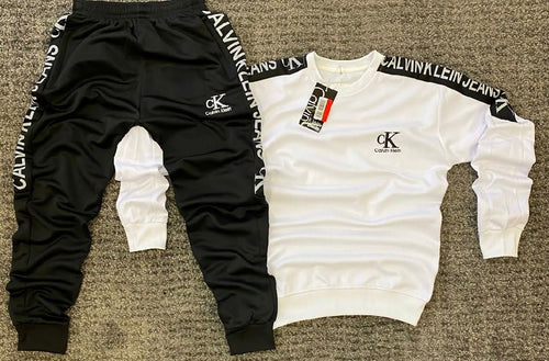 Chándal Calvin Klein bordado blanco