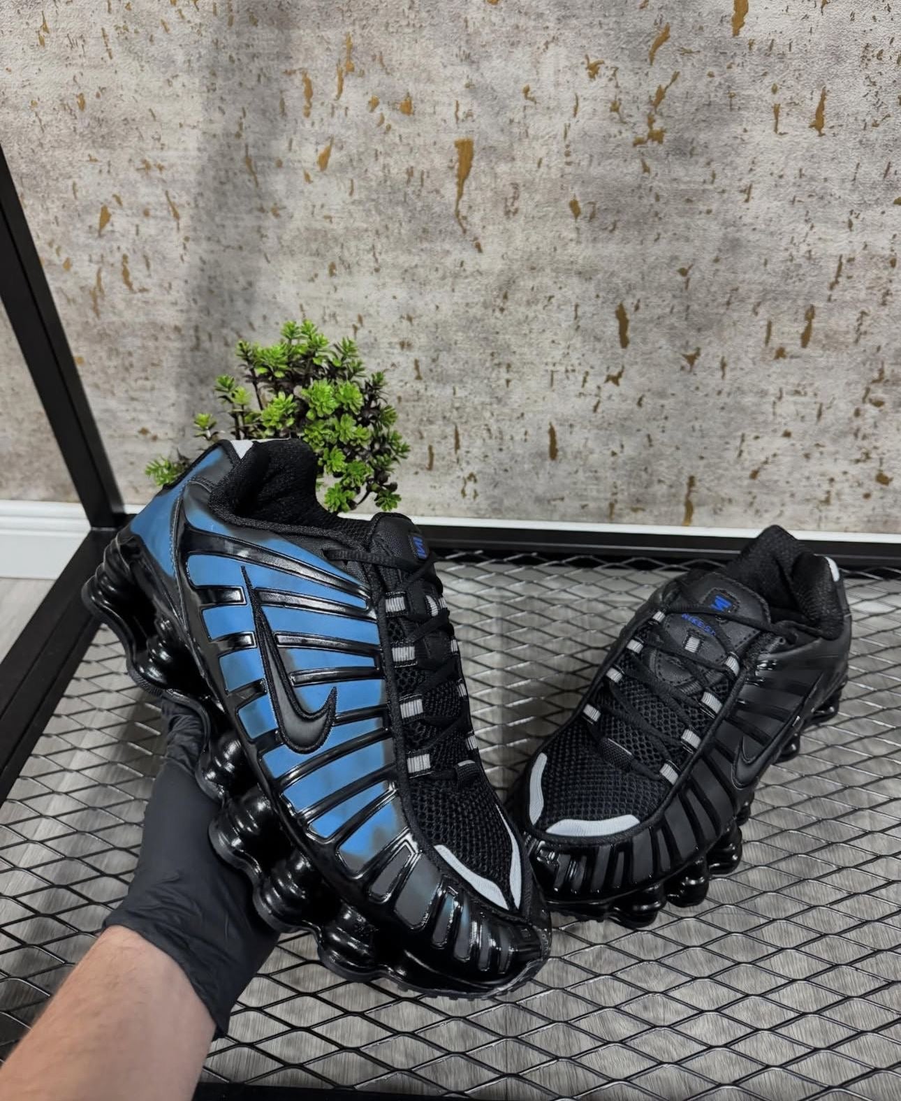 SHOX Nike fuego azul