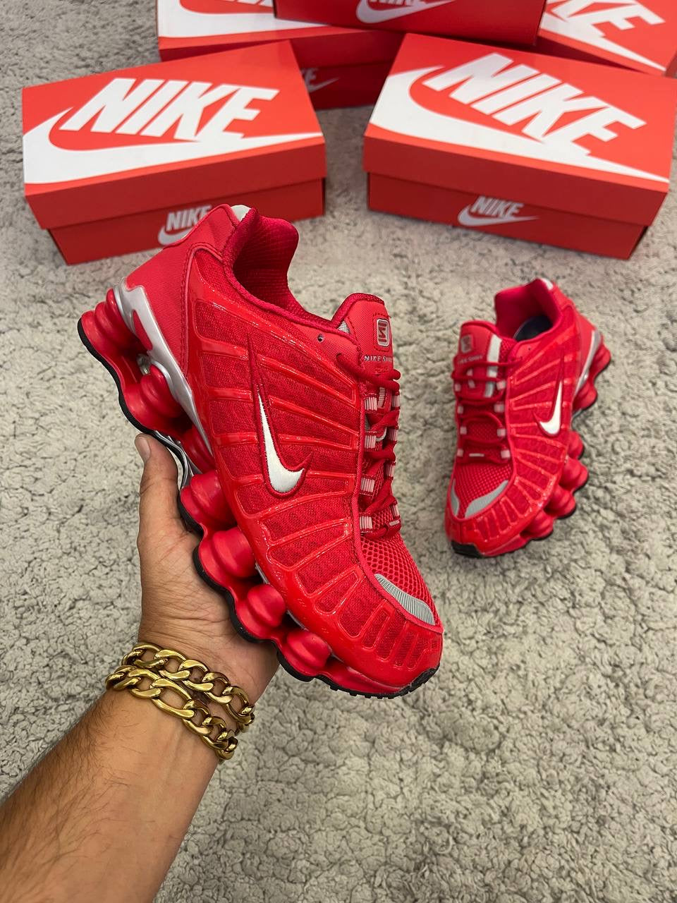 Nike Shox Roja   “Máxima calidad”