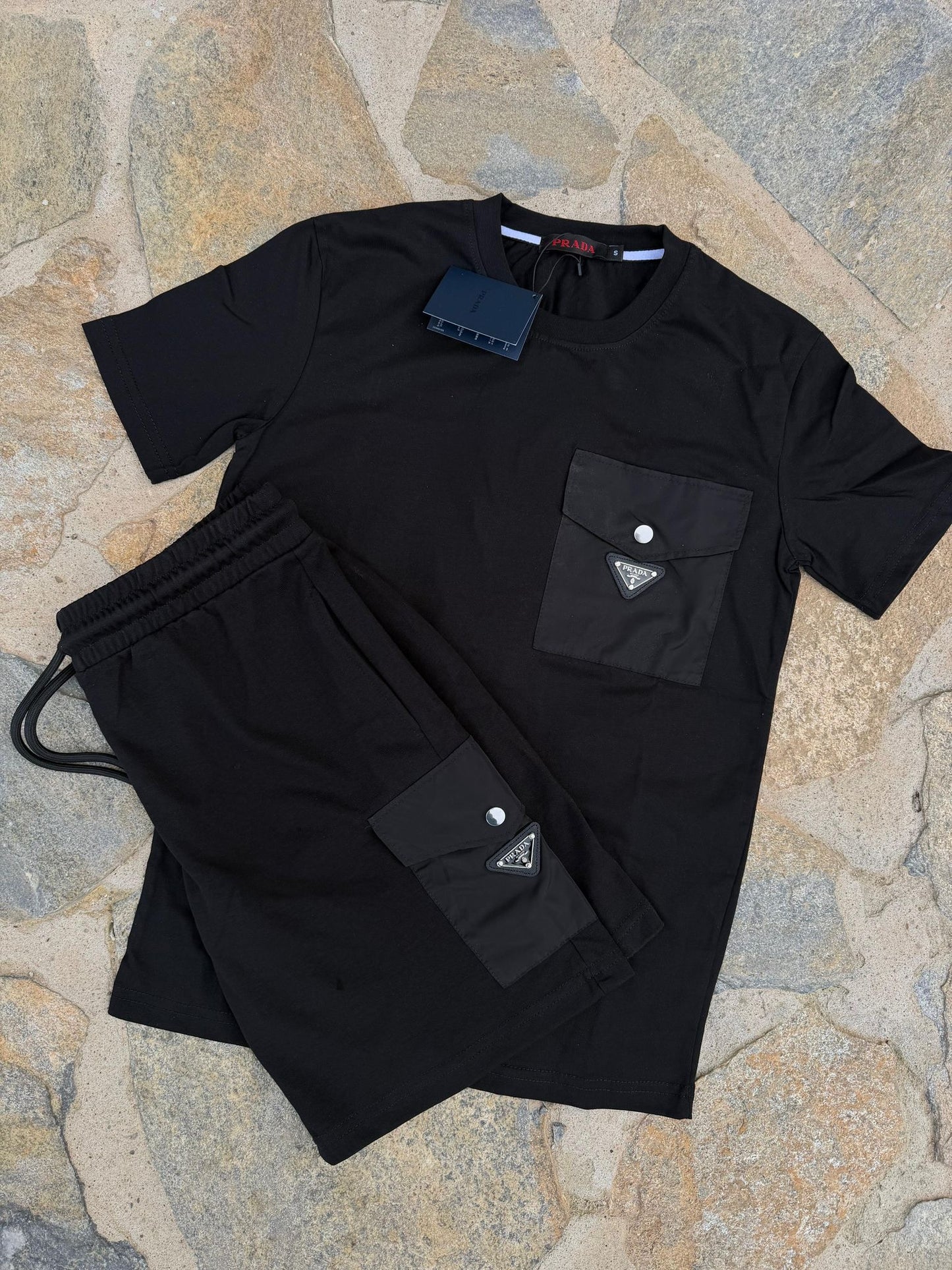Conjunto de verano Prada negro