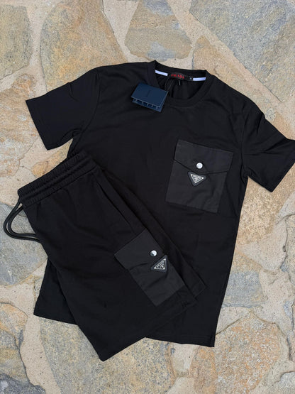 Conjunto de verano Prada negro